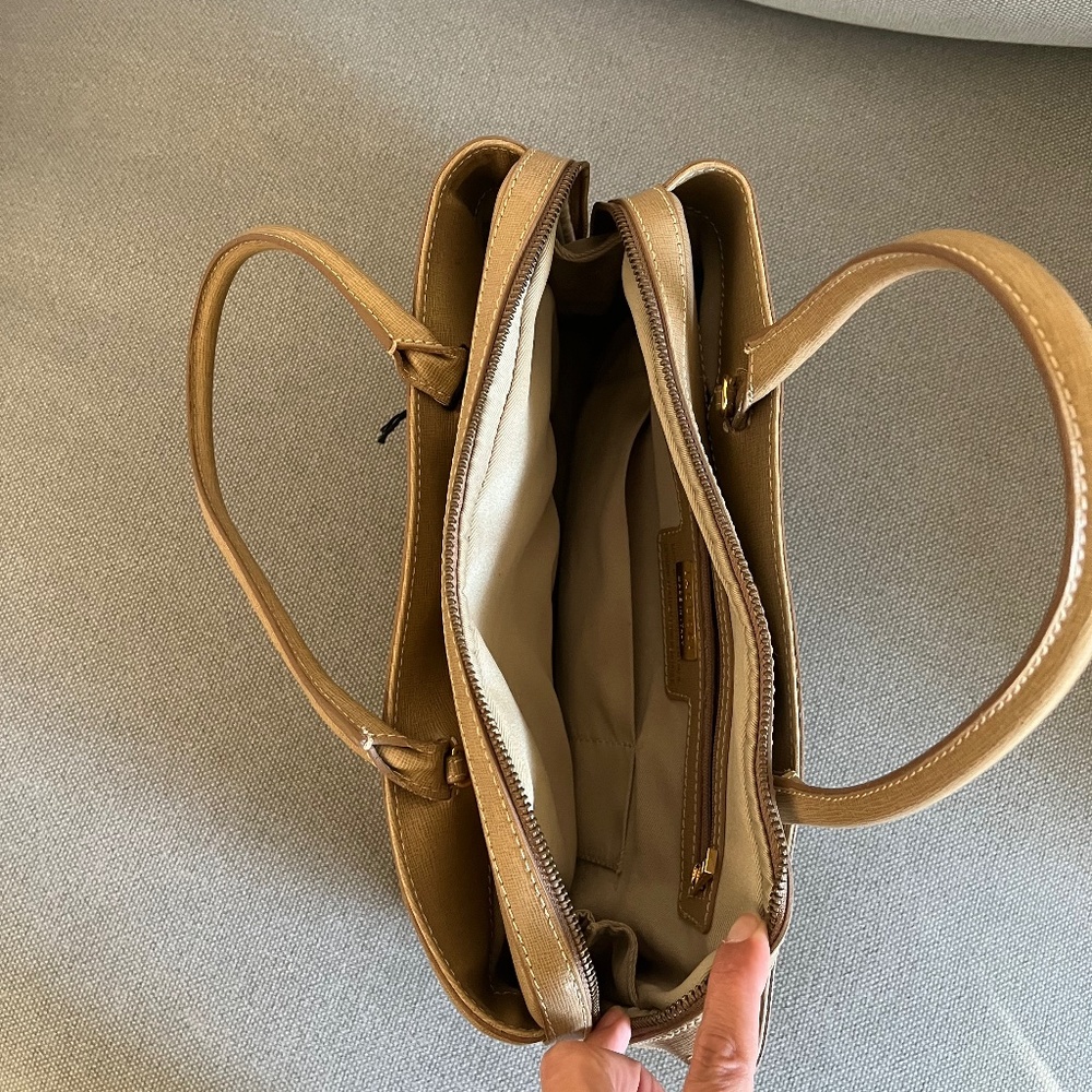 Iacucci Bags | Iacucci Genuine Leather Made in Italy Bag | Color: Beige